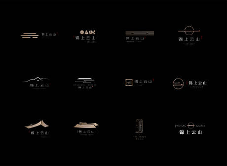 源文件下載【享設計】搜索編號：32920019641424874【地產新中式logo合集】
