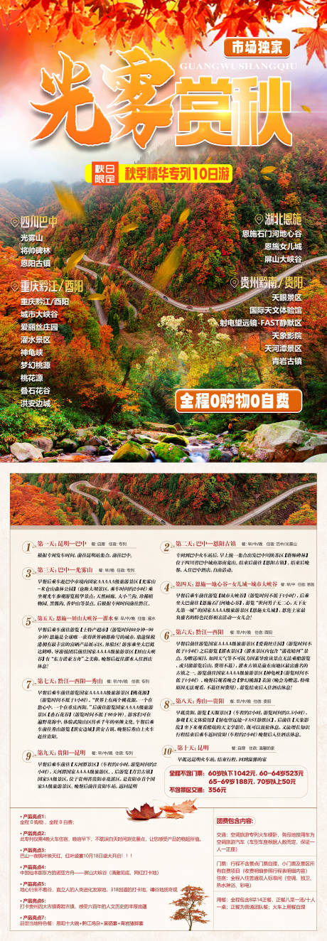源文件下载【光雾赏秋宣传单】编号：12790019800579802