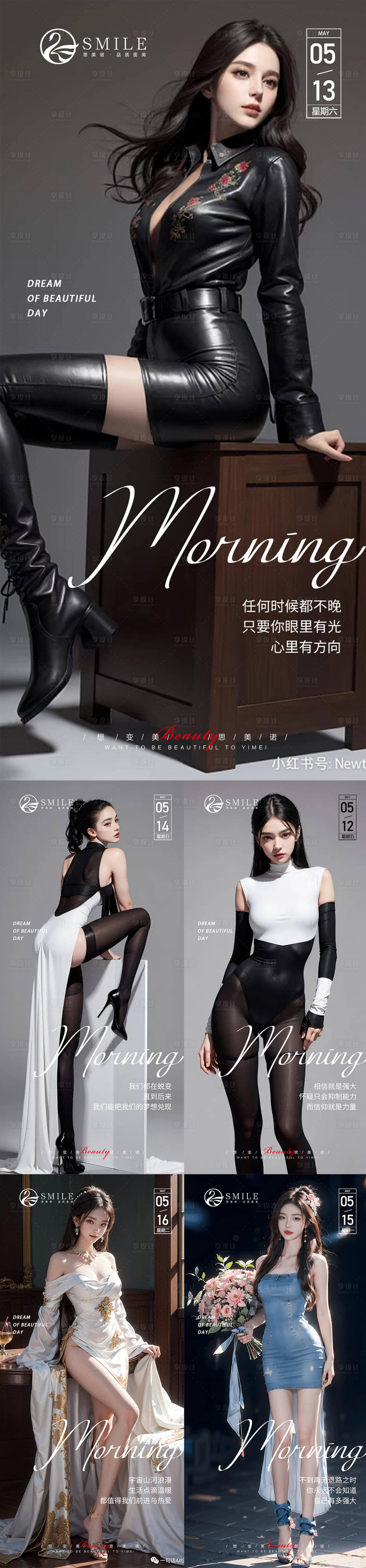 源文件下載【享設計】搜索編號：33350019720098325【醫美早安圖】