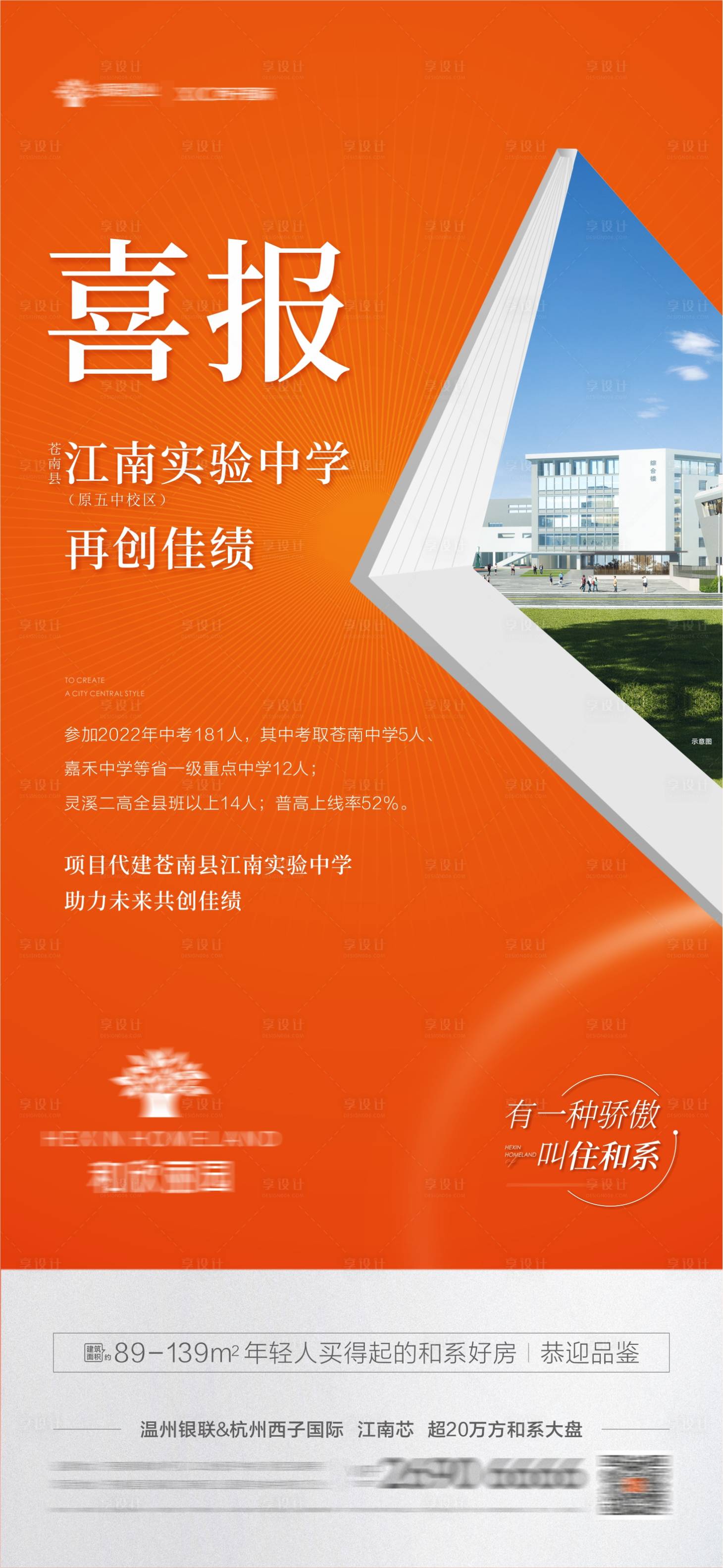 源文件下载【享设计】搜索编号：79510019835376046【地产学校喜报  】