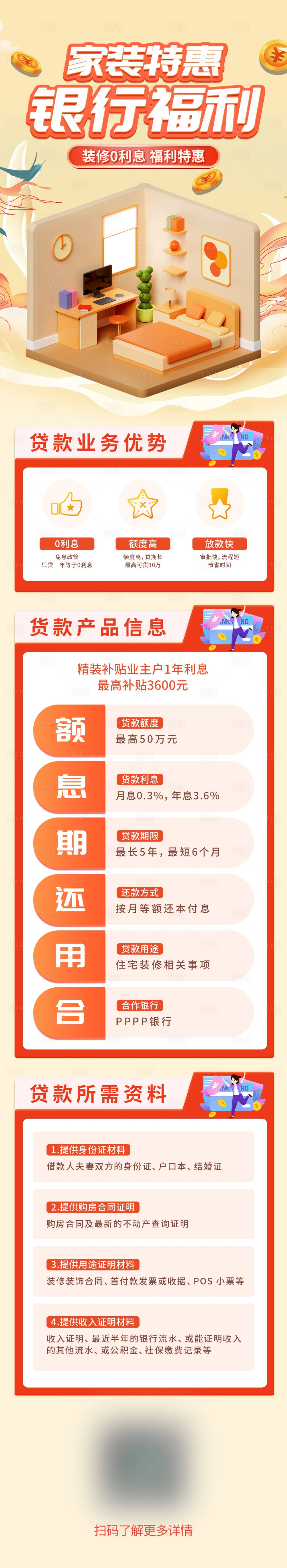 源文件下載【享設(shè)計(jì)】搜索編號(hào)：80510019649767398【銀行家裝貸款特惠活動(dòng)長圖】