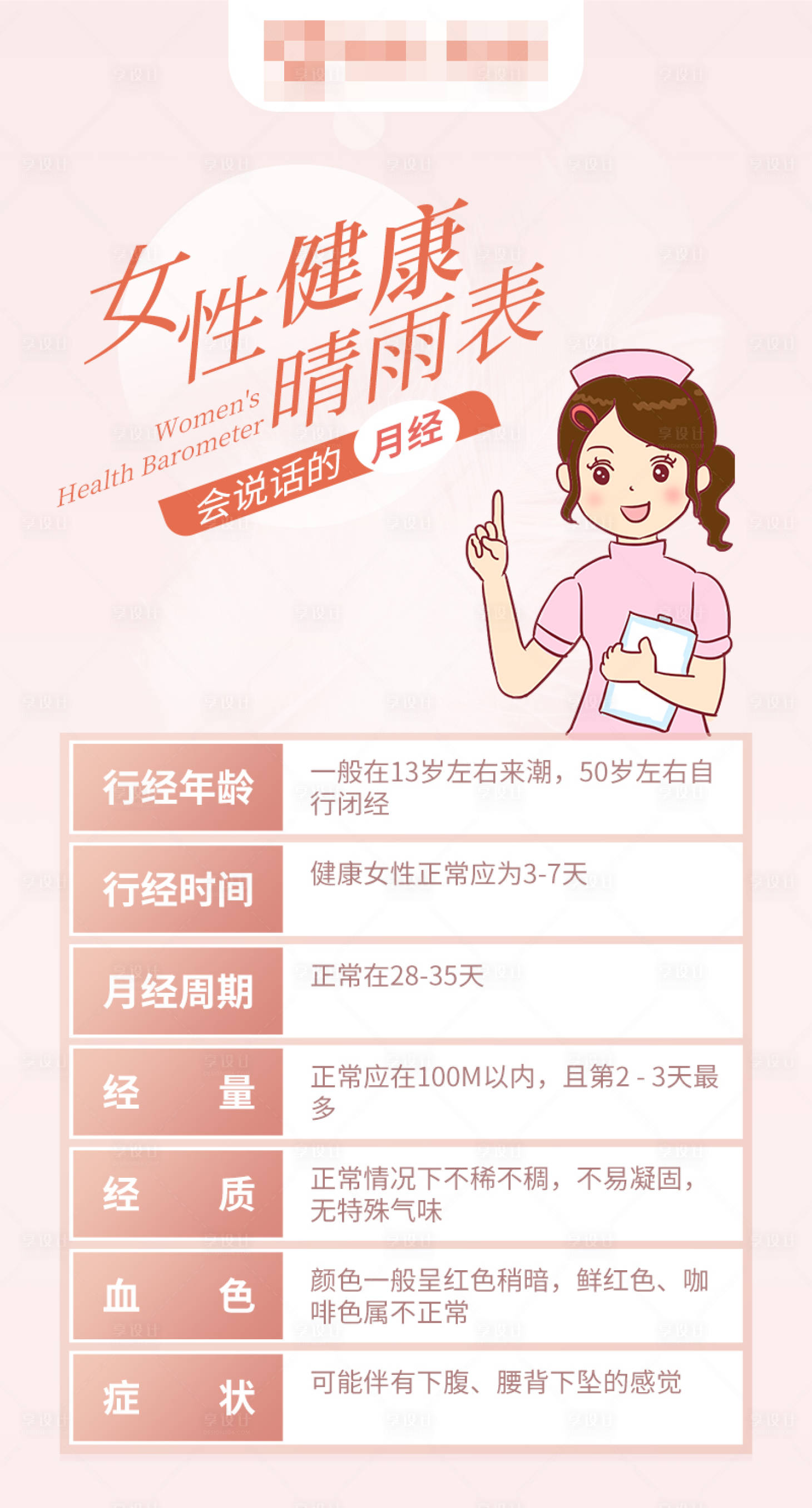 源文件下載【享設(shè)計(jì)】搜索編號：21570020030897260【女性健康月經(jīng)晴雨表海報(bào)】