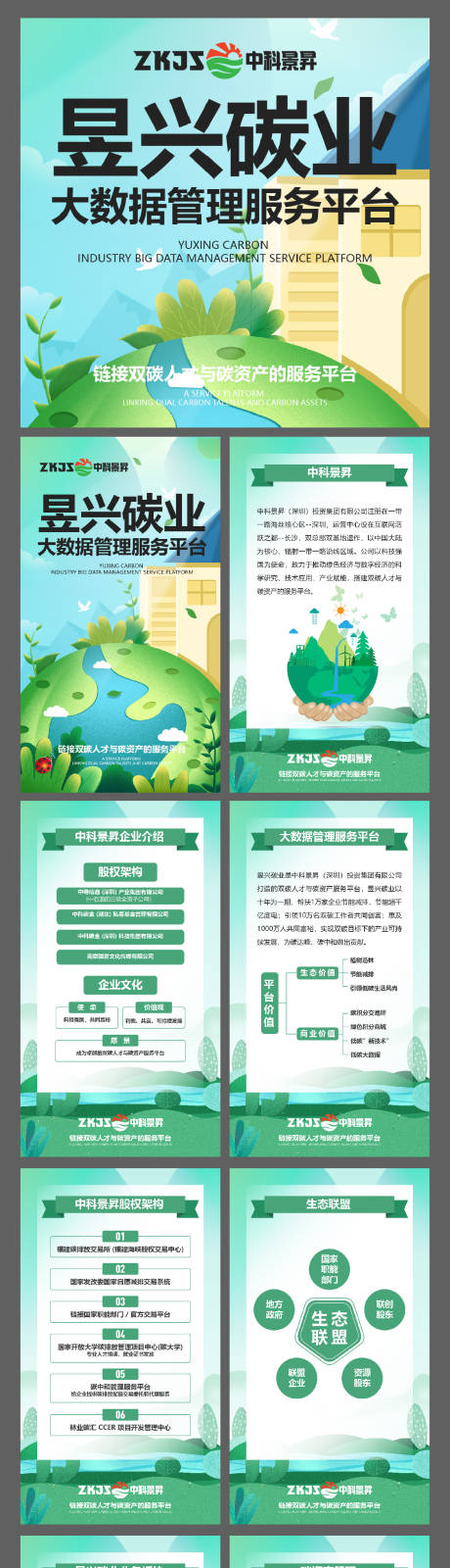 源文件下载【绿色低碳环保企业介绍H5】编号：91960020126837737