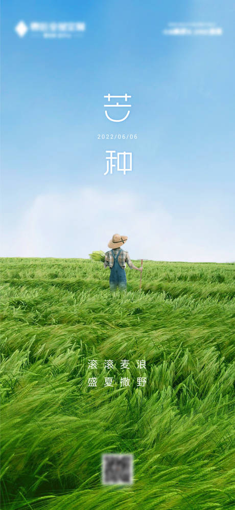 源文件下载【芒种海报】编号：82070019709331694