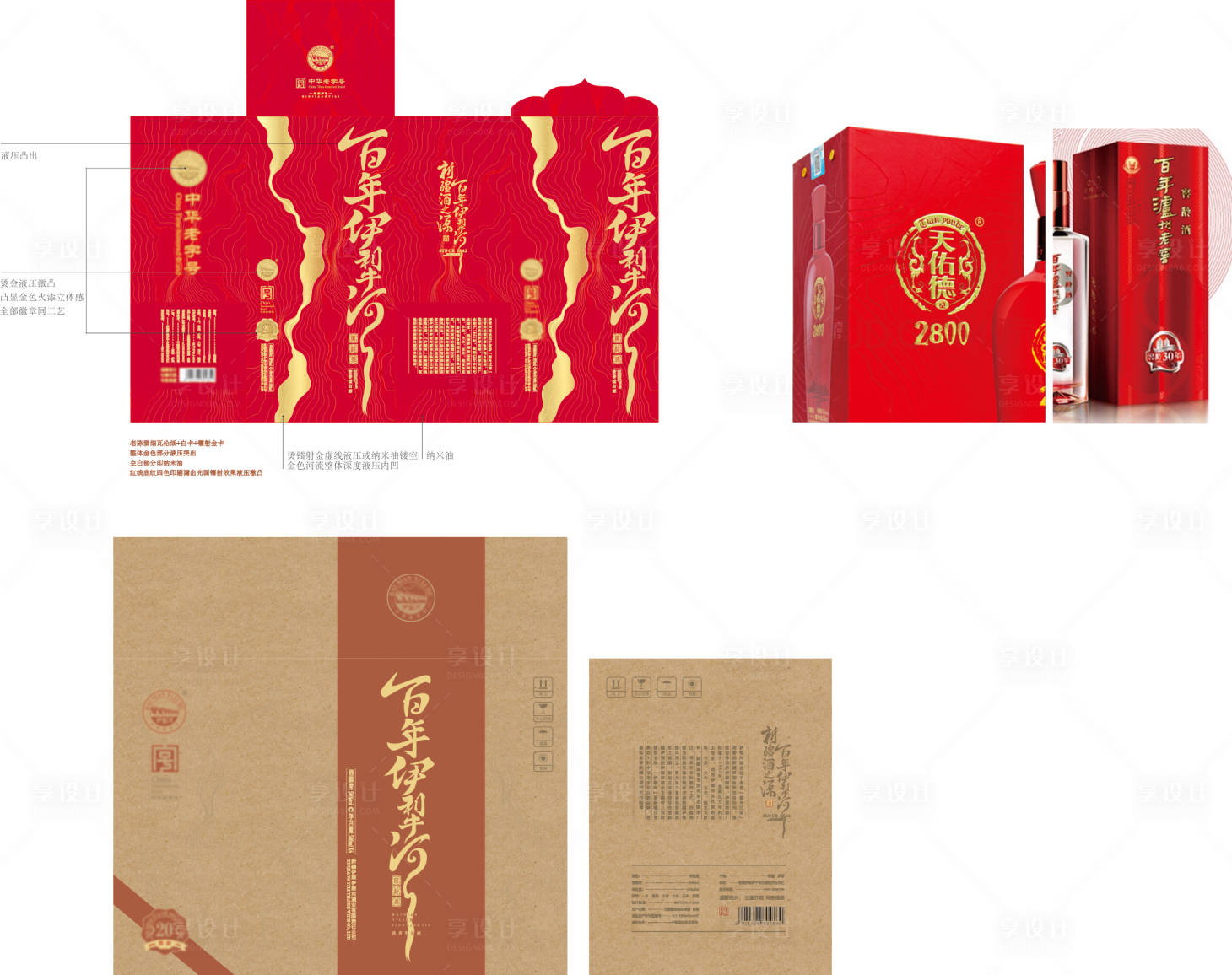 源文件下载【酒业包装盒设计】编号：96440020119065712