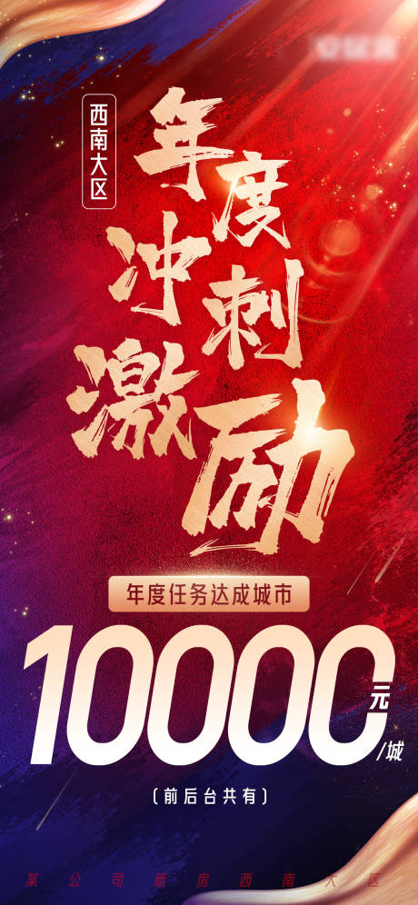 源文件下載【享設計】搜索編號：88490019725364485【地產激勵海報】