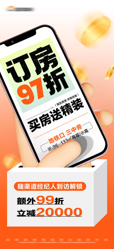 源文件下载【地产热销海报】编号：68730019778586315