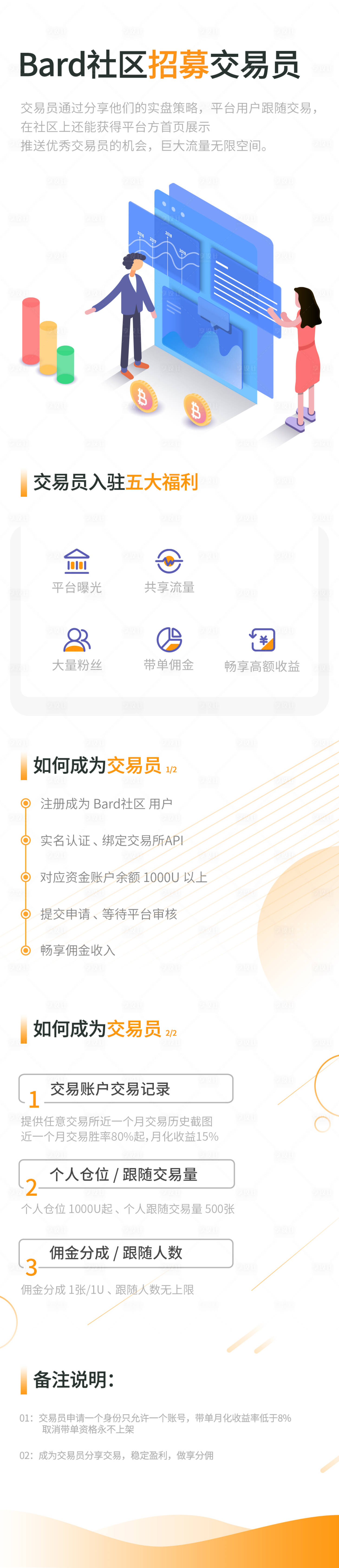 源文件下载【享设计】搜索编号：89490019712223492【招募交易员长图】