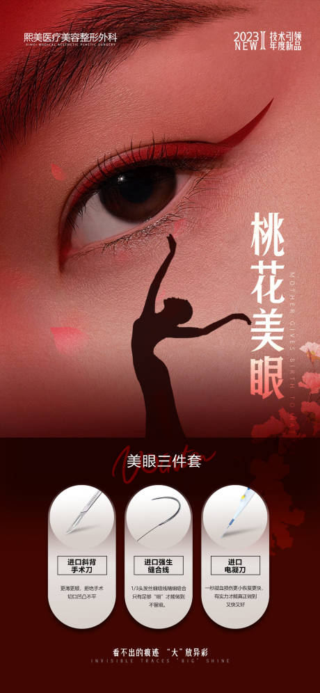 源文件下载【医美双眼皮品项海报】编号：28420020023978742
