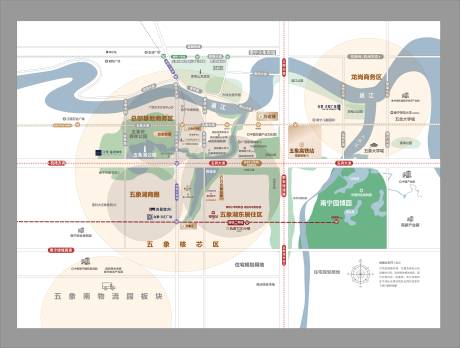 源文件下载【房地产区位图广告展板】编号：27840019965514154