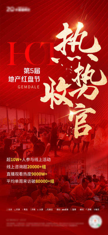 源文件下載【熱銷業績收官海報】編號：49250019656188941