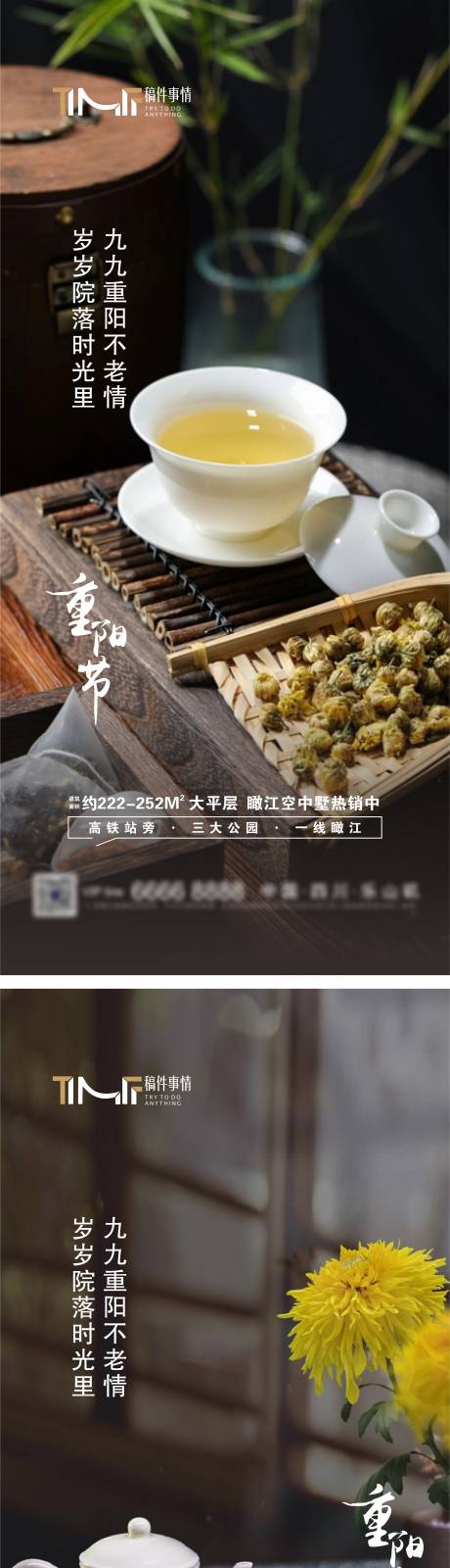 源文件下载【房地产重阳节海报】编号：63570019922452633