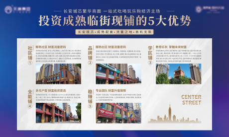 源文件下载【地产商铺五大理由展板】编号：62960019723361400