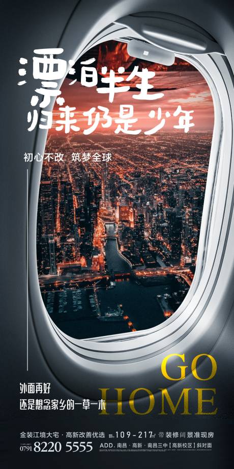 源文件下载【享设计】搜索编号：33420019901077473【地产海报】