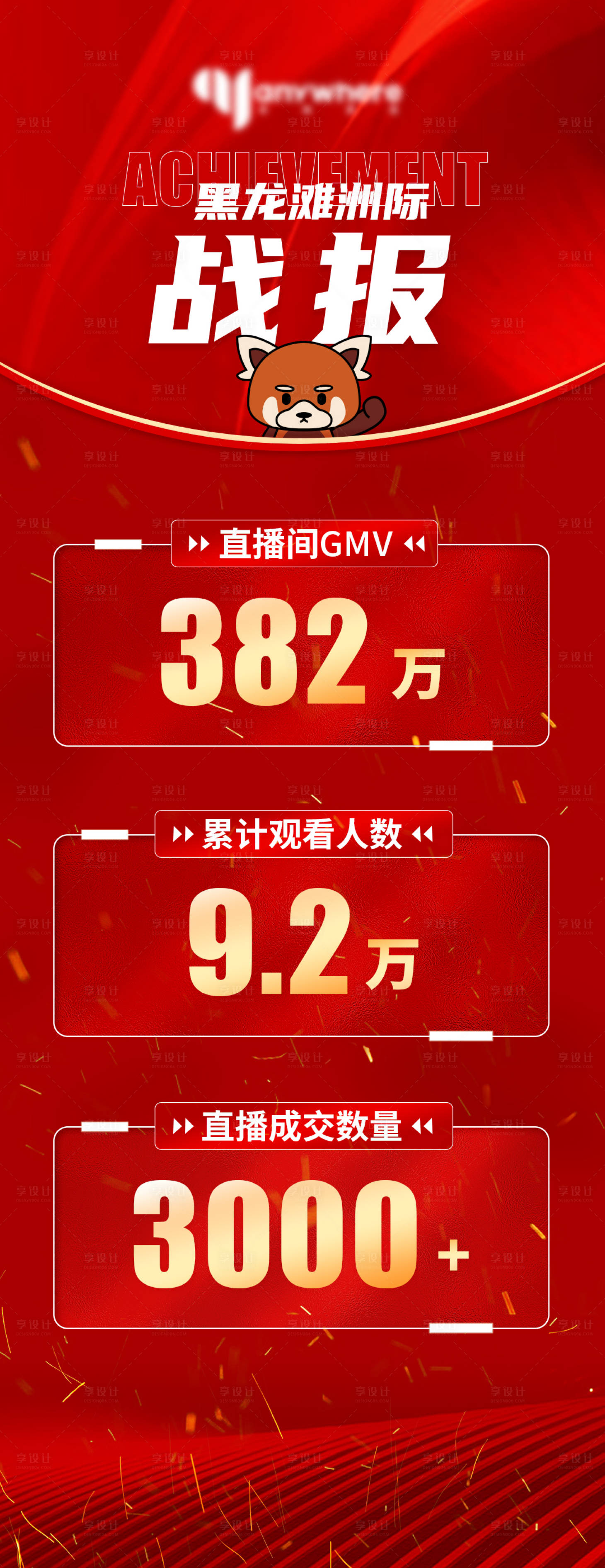 源文件下载【享设计】搜索编号：44400020066973431【战报海报】