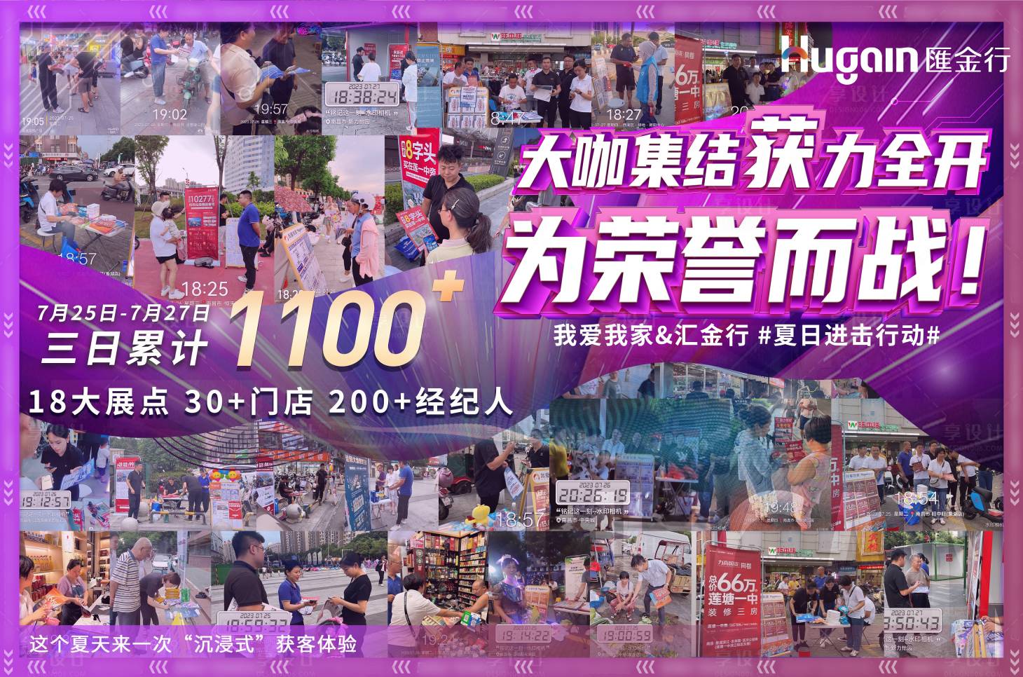 源文件下載【享設計】搜索編號：37410019673065597【團隊大咖夜拓榮譽獲客海報】