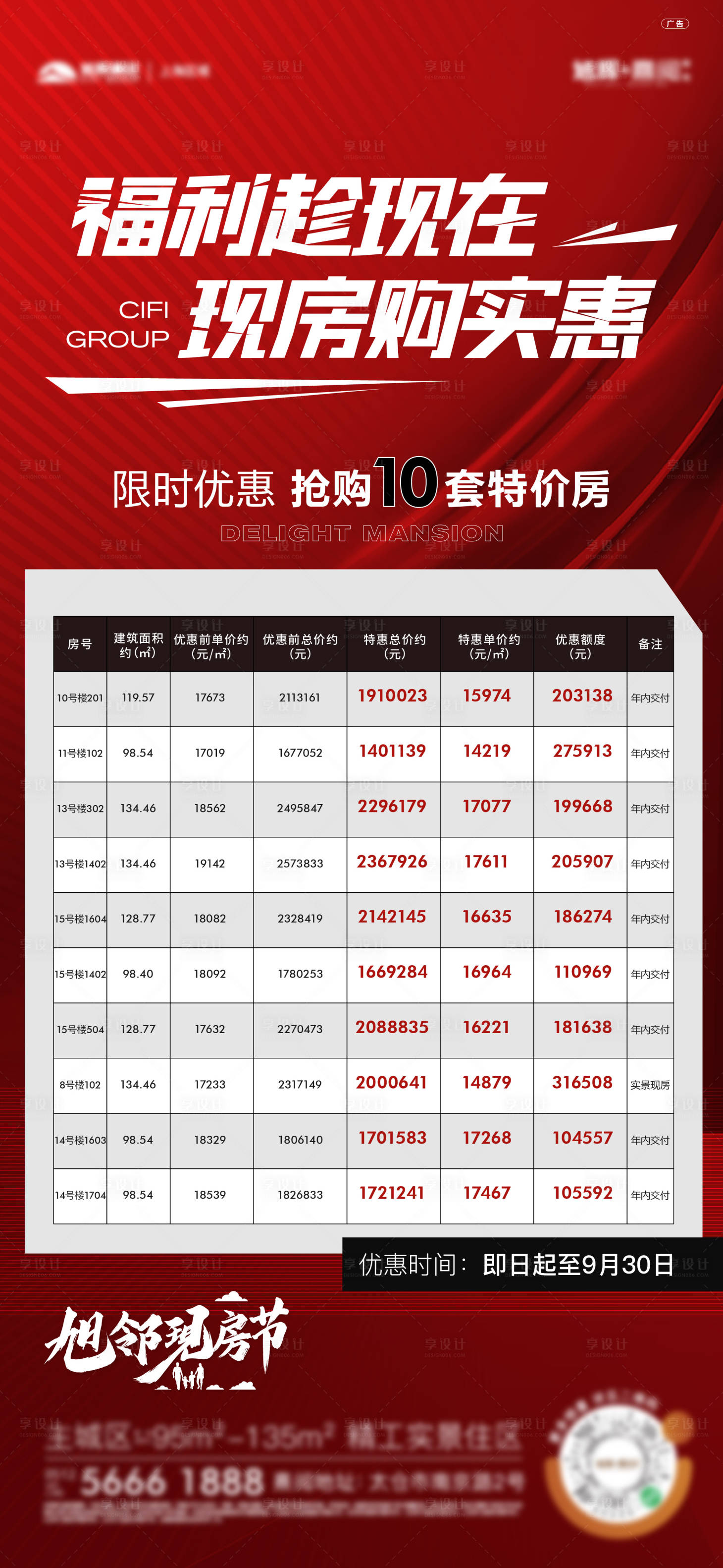 源文件下载【特价房海报】编号：16690019845759153