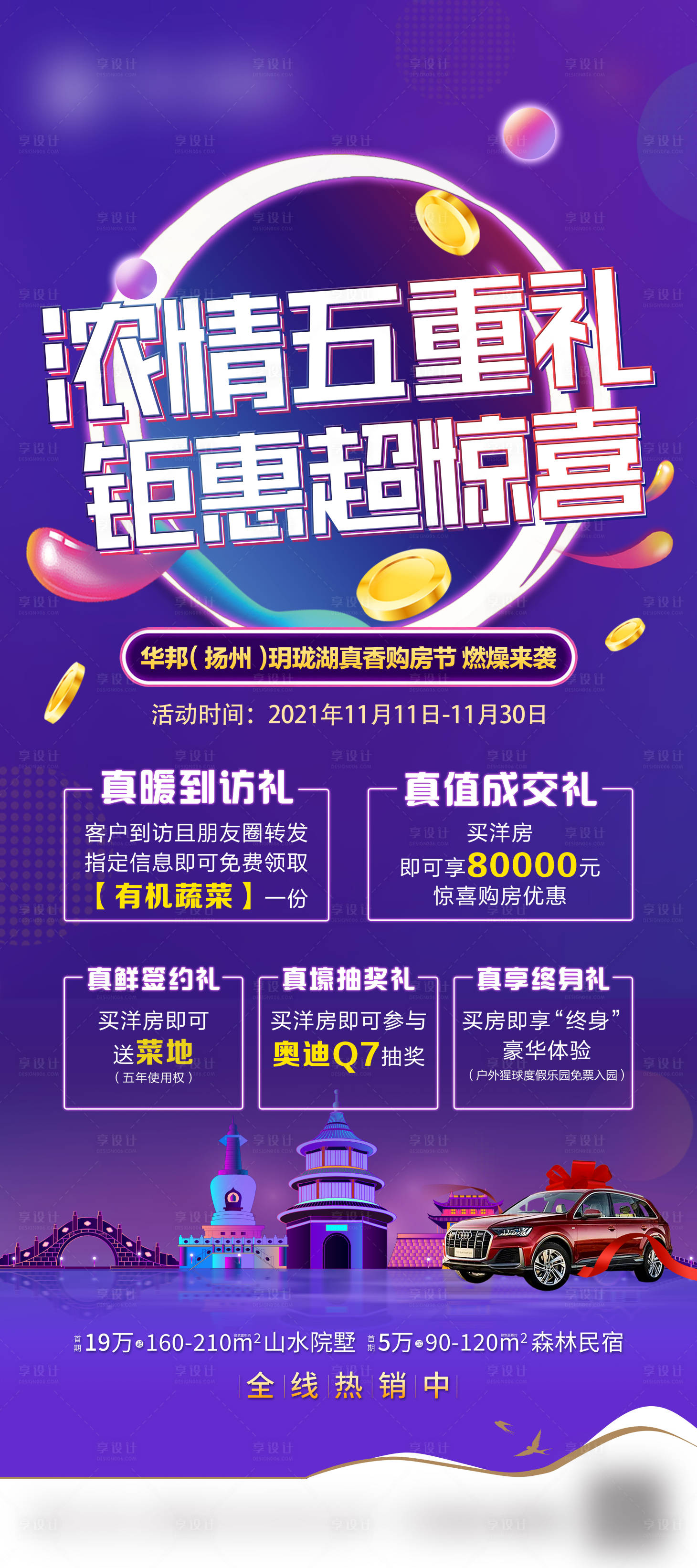 源文件下載【享設計】搜索編號：20470019708514490【地產五重禮單圖】