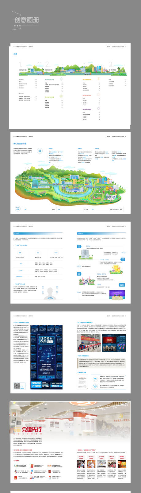 源文件下载【企业创意画册】编号：20231011110424116