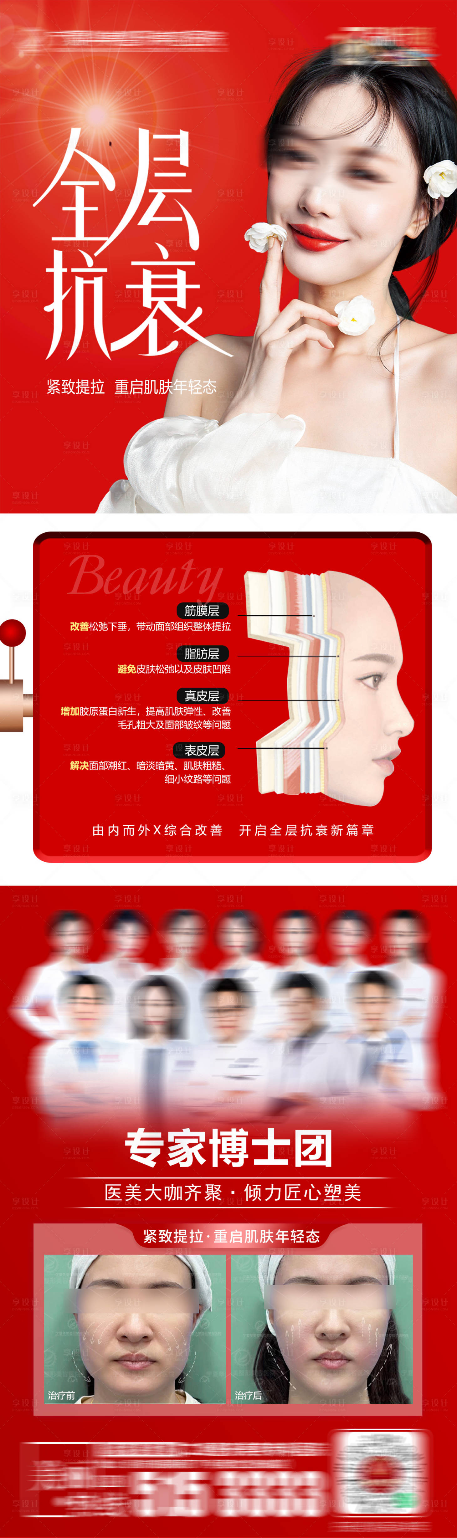 源文件下載【全層抗衰肌膚分層海報(bào)】編號(hào)：22870019855196530