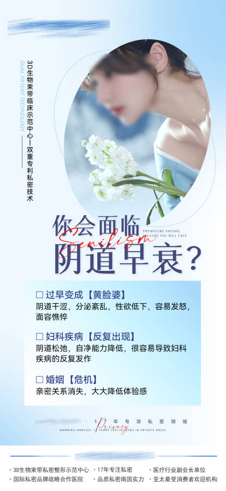 源文件下載【享設計】搜索編號：92060019747112367【你會面臨陰道早衰海報】