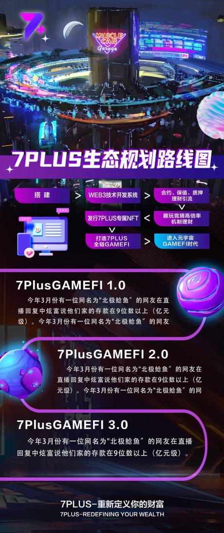 源文件下載【享設計】搜索編號：34630019747557210【區塊鏈科技競技游戲海報】