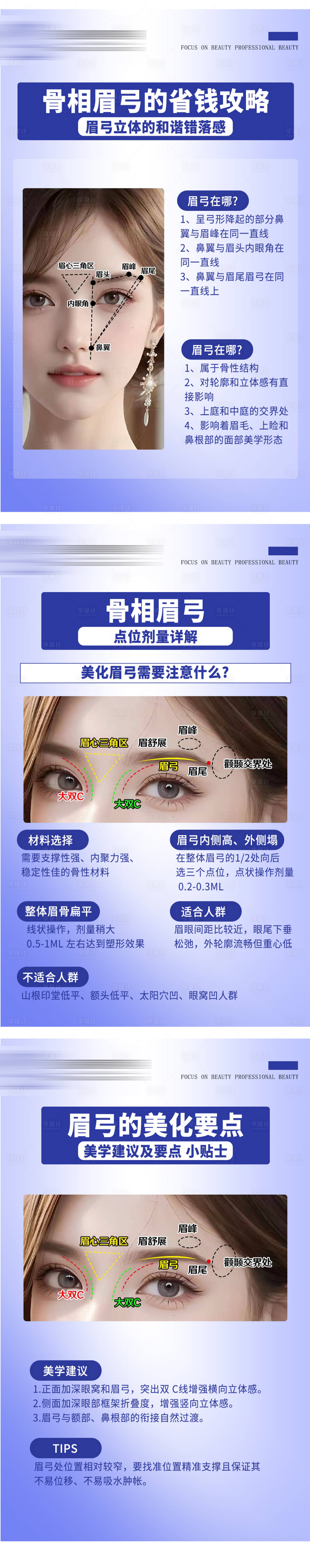 源文件下载【享设计】搜索编号：35220019934036937【医美科普宣传系列海报】