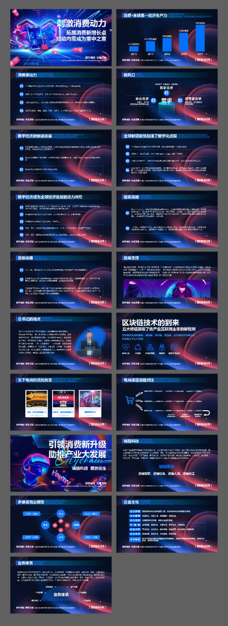 源文件下载【购物消费赛博朋克PPT】编号：59500020079809377