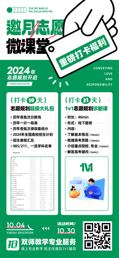 源文件下载【志愿填报打卡海报】编号：28630019644061459