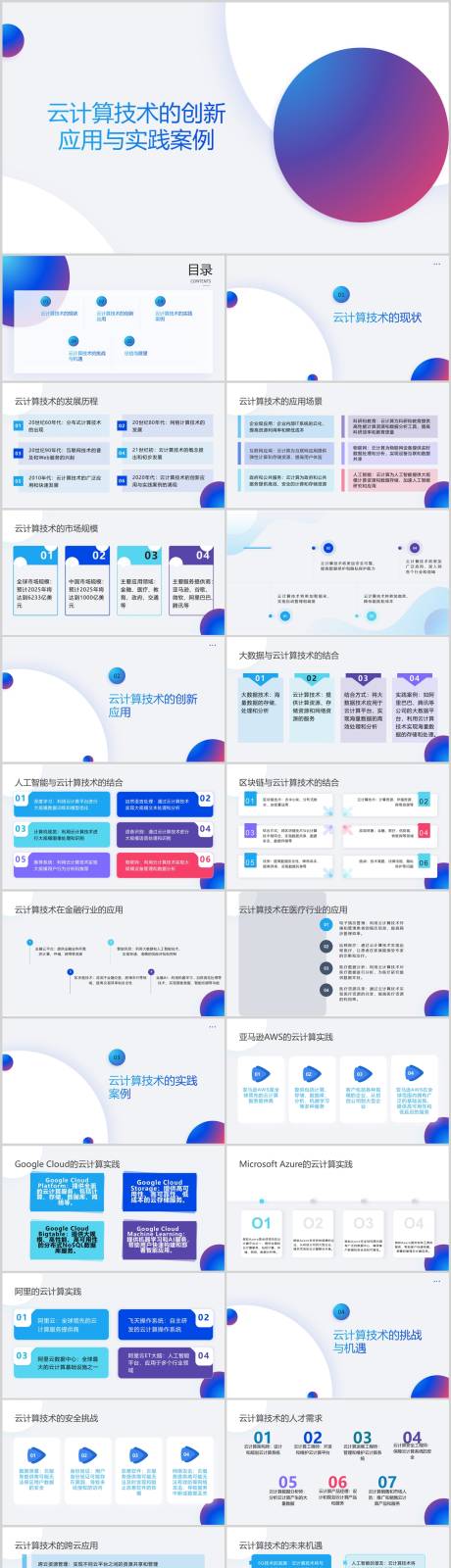 源文件下载【云计算技术实践案例PPT】编号：20231006180403588