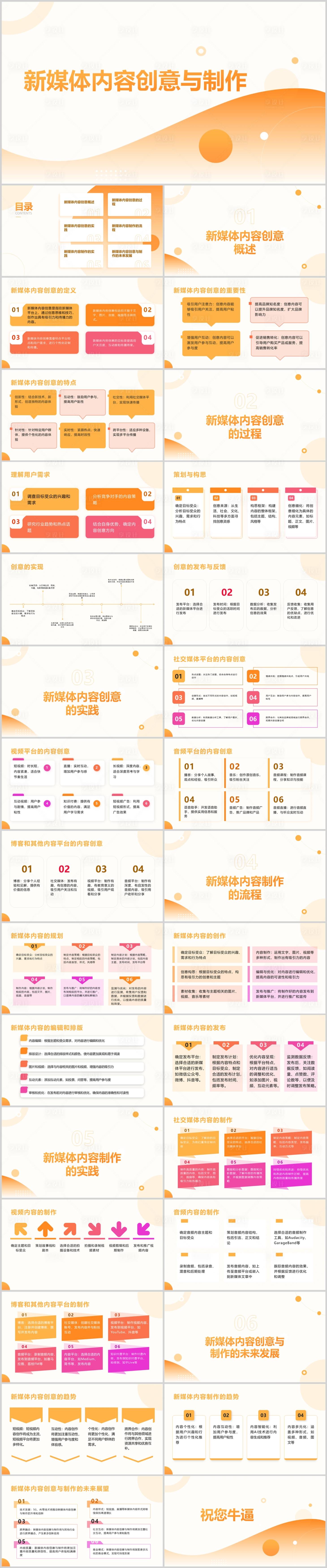 源文件下载【享设计】搜索编号：65860019630644286【新媒体内容创意与制作PPT】