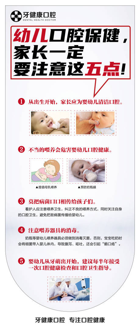 源文件下載【享設計】搜索編號：88430019622782305【幼兒口腔保健海報】