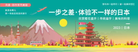 源文件下载【日本城市旅游背景板】编号：20231023144111493