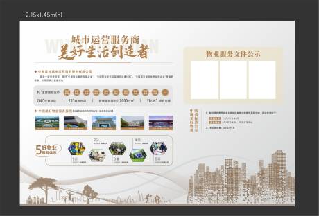 源文件下载【物业服务展板】编号：39690019846702597