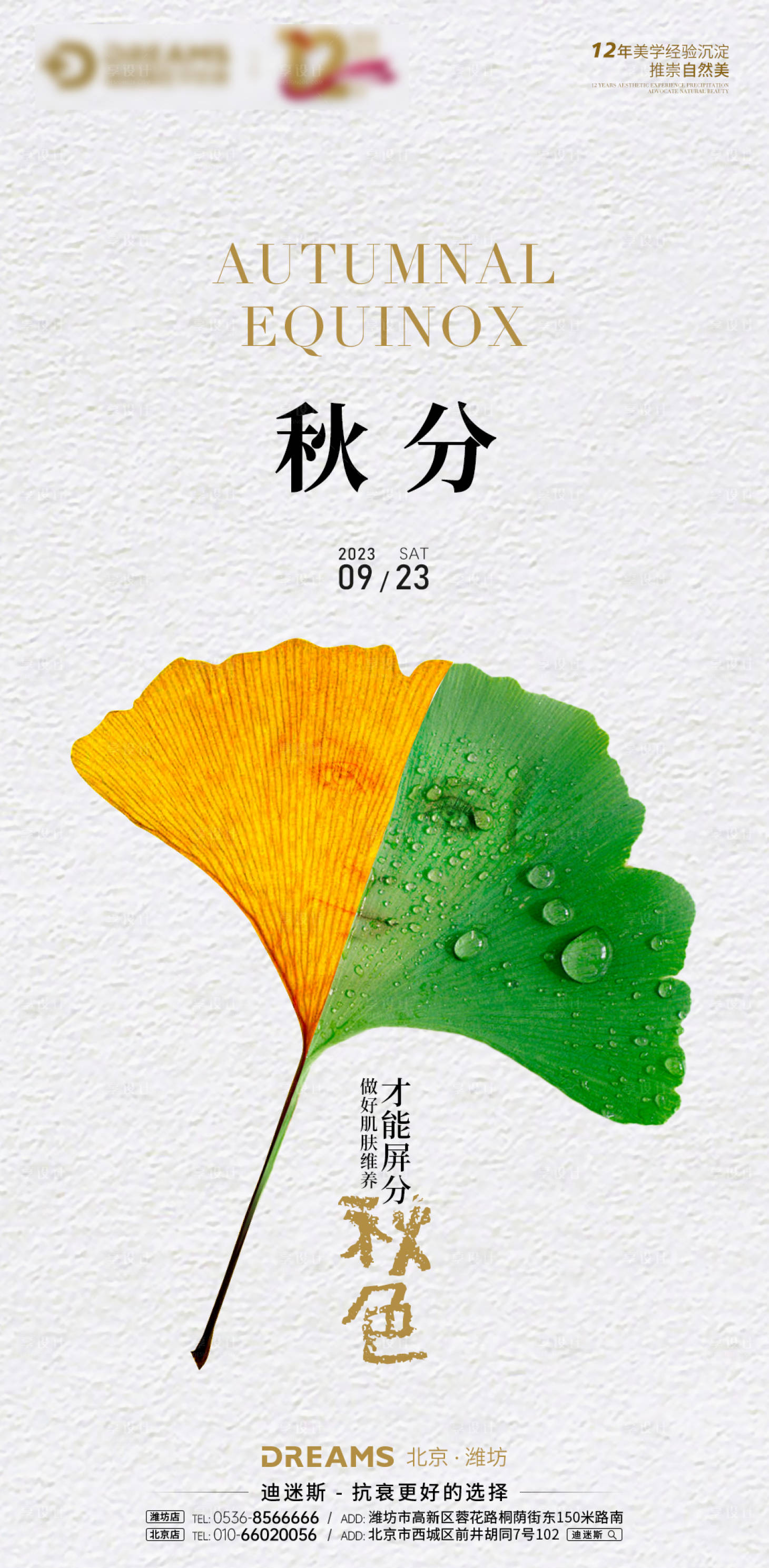 源文件下载【医美二十四节气-秋分】编号：81960019636411619