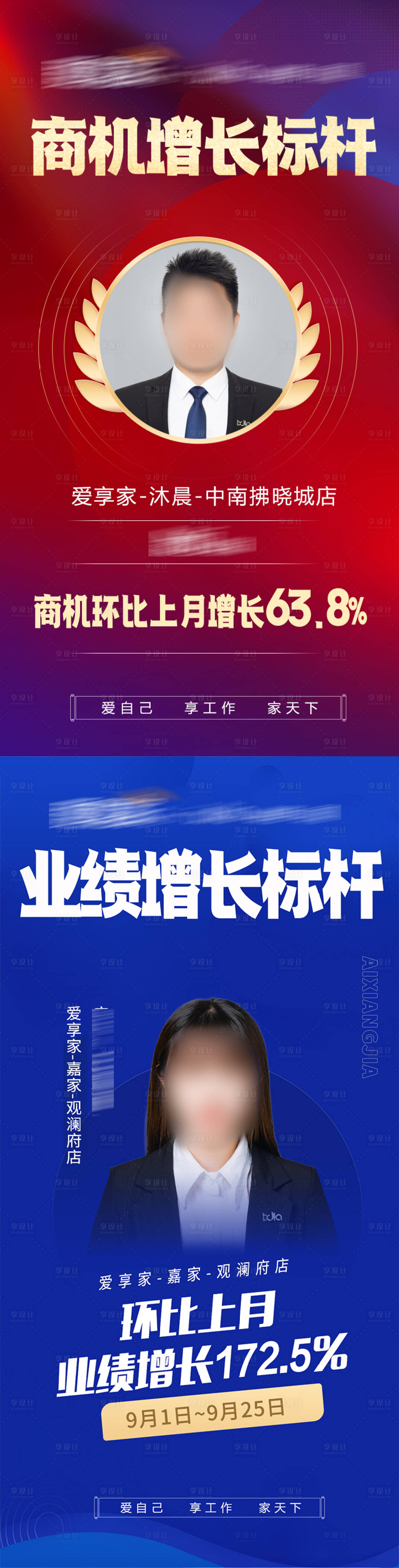 源文件下载【享设计】搜索编号：91290019774109677【业绩标杆海报】