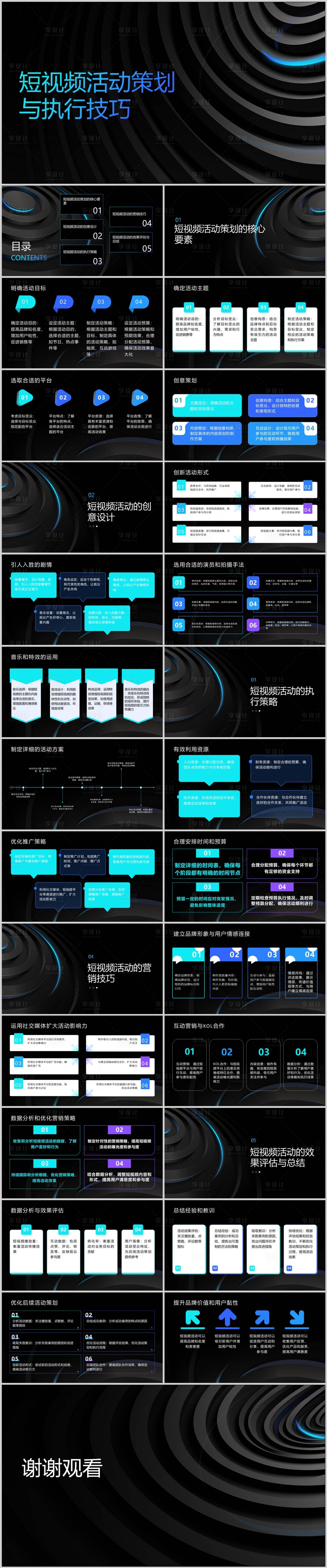 源文件下载【短视频活动策划与执行技巧PPT】编号：10320019636535960
