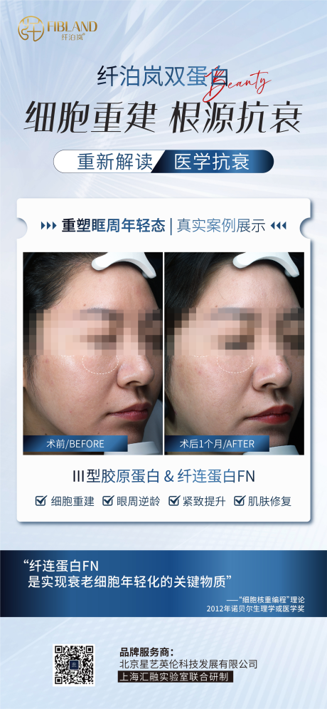 源文件下載【享設計】搜索編號：40230020043275803【醫療美容案例對比海報 】
