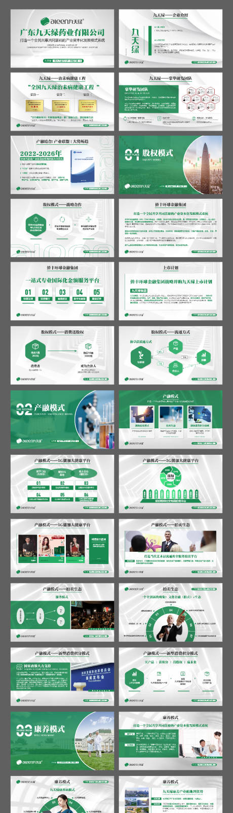源文件下载【绿色风药企实业企业介绍PPT】编号：88490020002951449