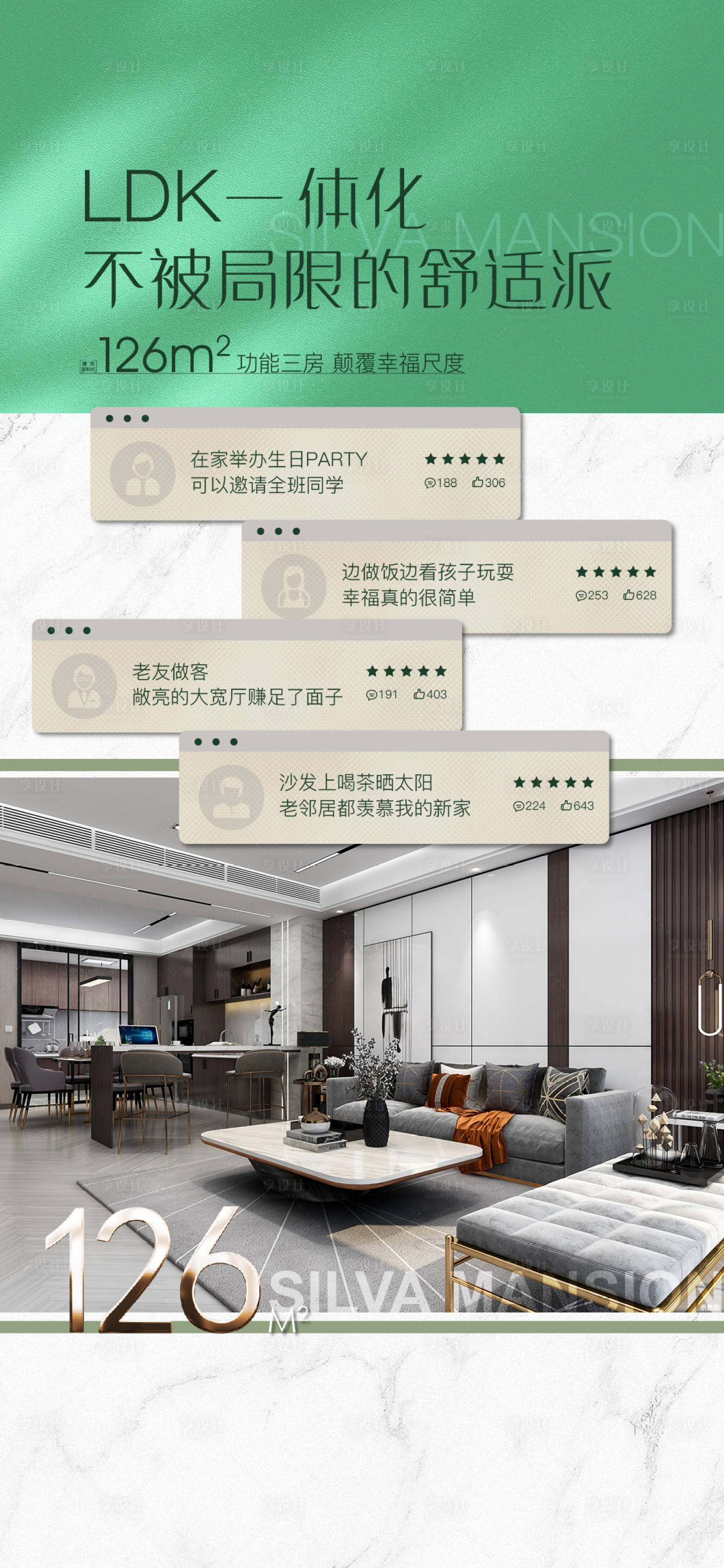 源文件下载【享设计】搜索编号：24530020065123611【户型海报】