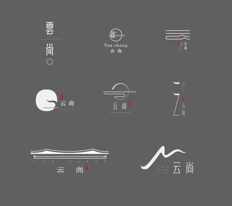 源文件下载【享设计】搜索编号：36270019641974886【新中式地产logo】