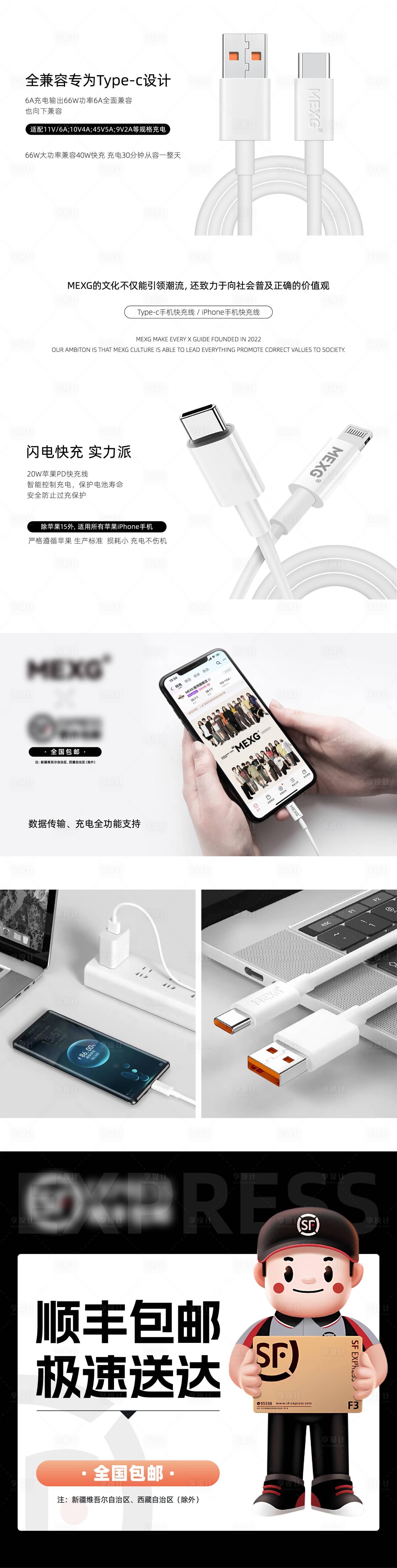 源文件下载【享设计】搜索编号：10660020042351322【数据线详情页介绍】