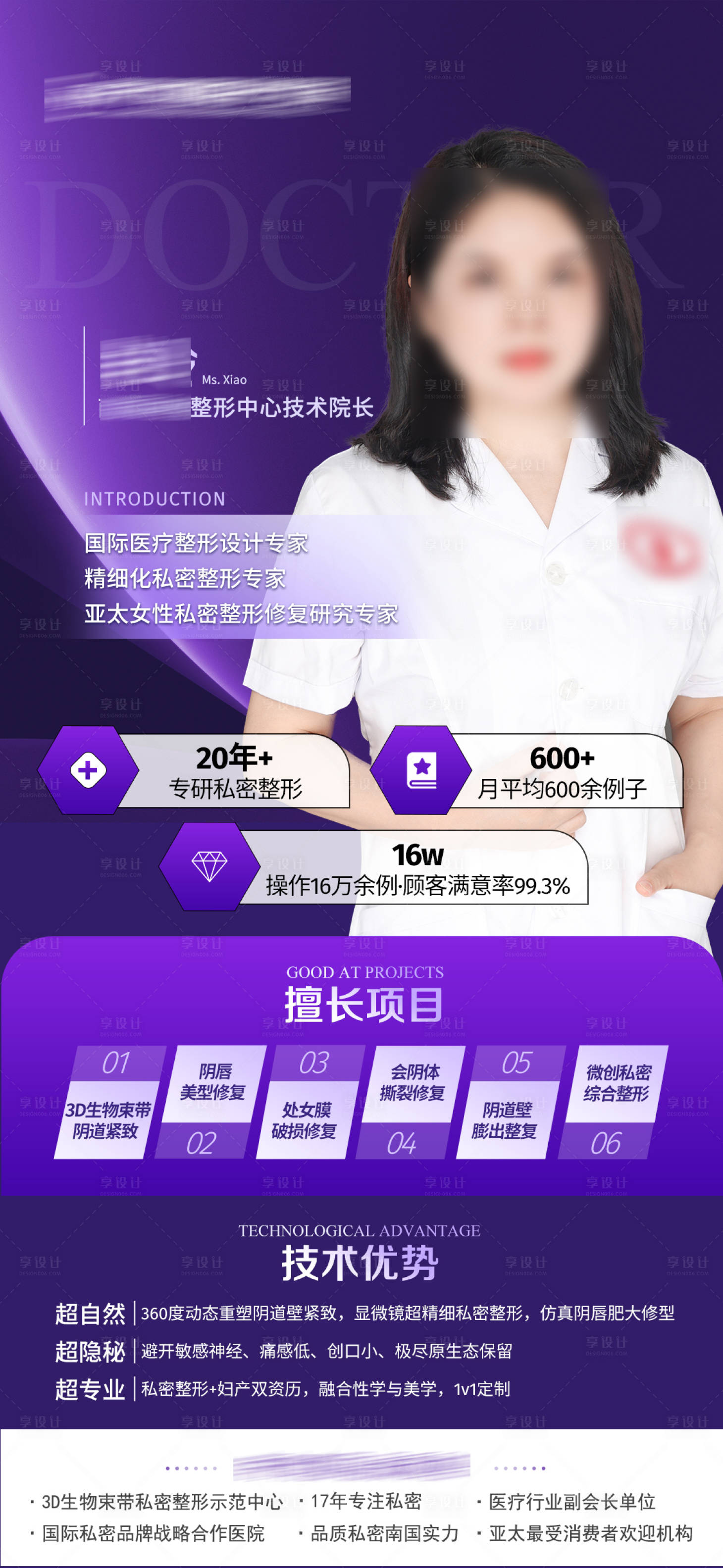 源文件下載【享設計】搜索編號：39720019731597809【醫美醫生介紹海報】
