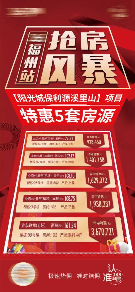 源文件下载【地产促销海报】编号：18260019921173215