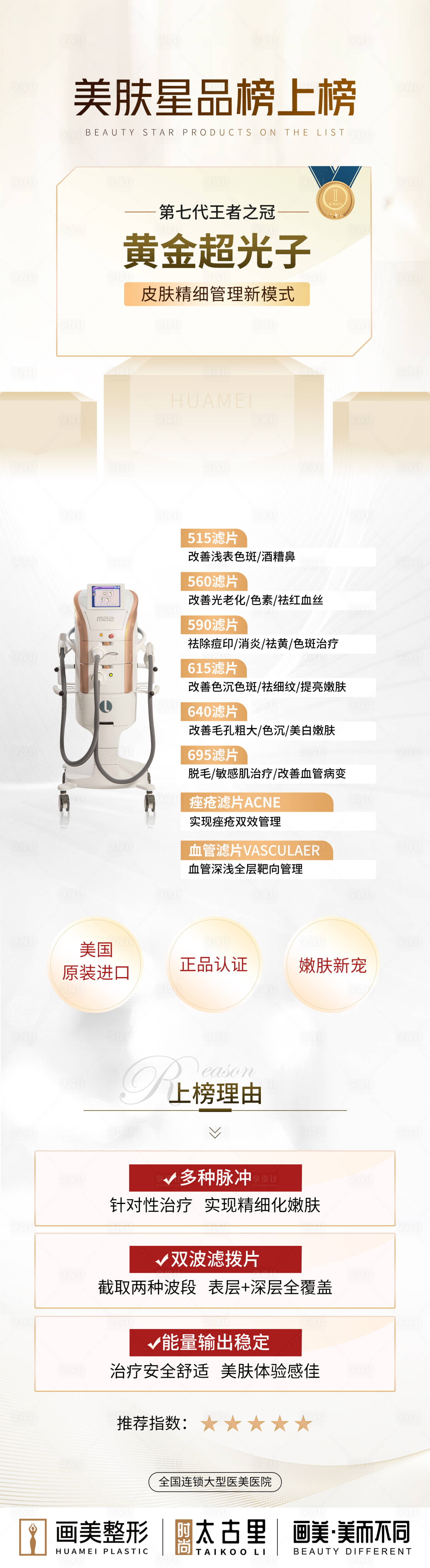 源文件下载【医美黄金超光子长图海报】编号：89170020244394954