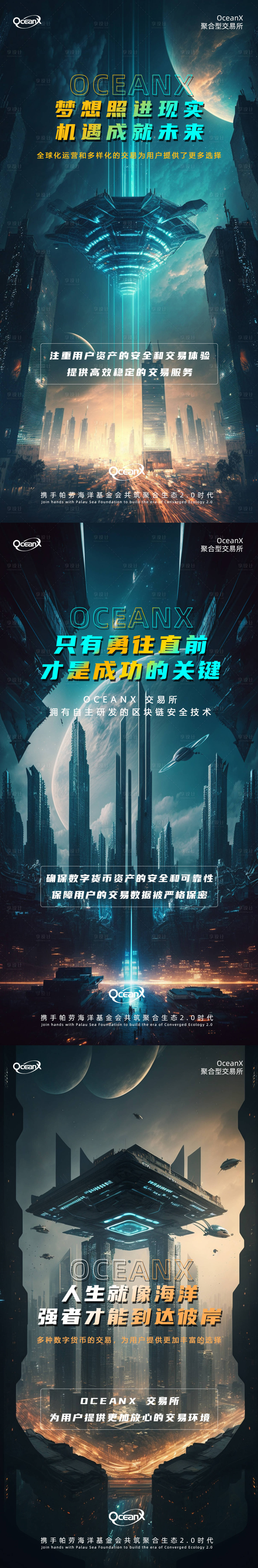 源文件下载【区块链系列海报】编号：20231111104415300