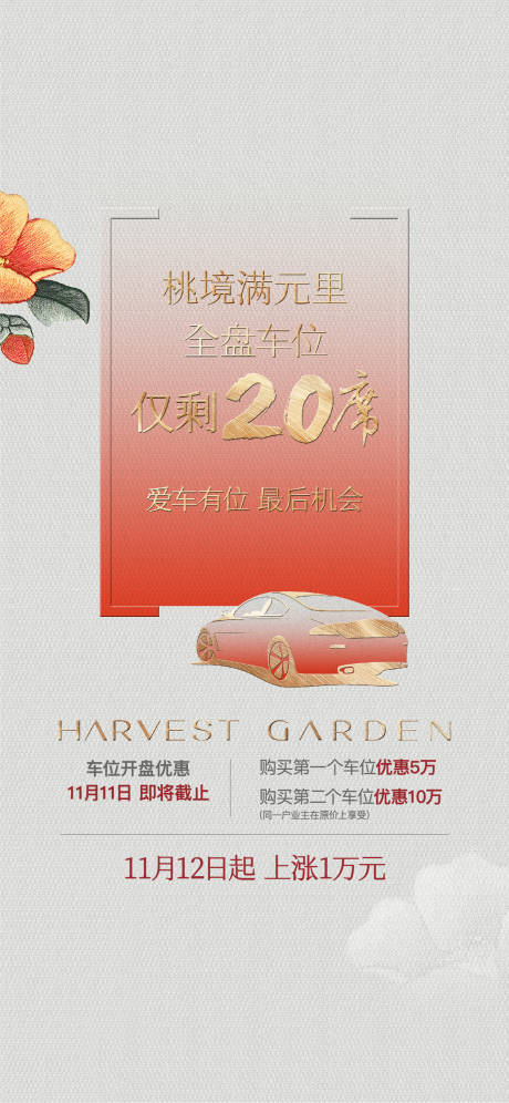 源文件下载【车位促销海报】编号：60270020682284783