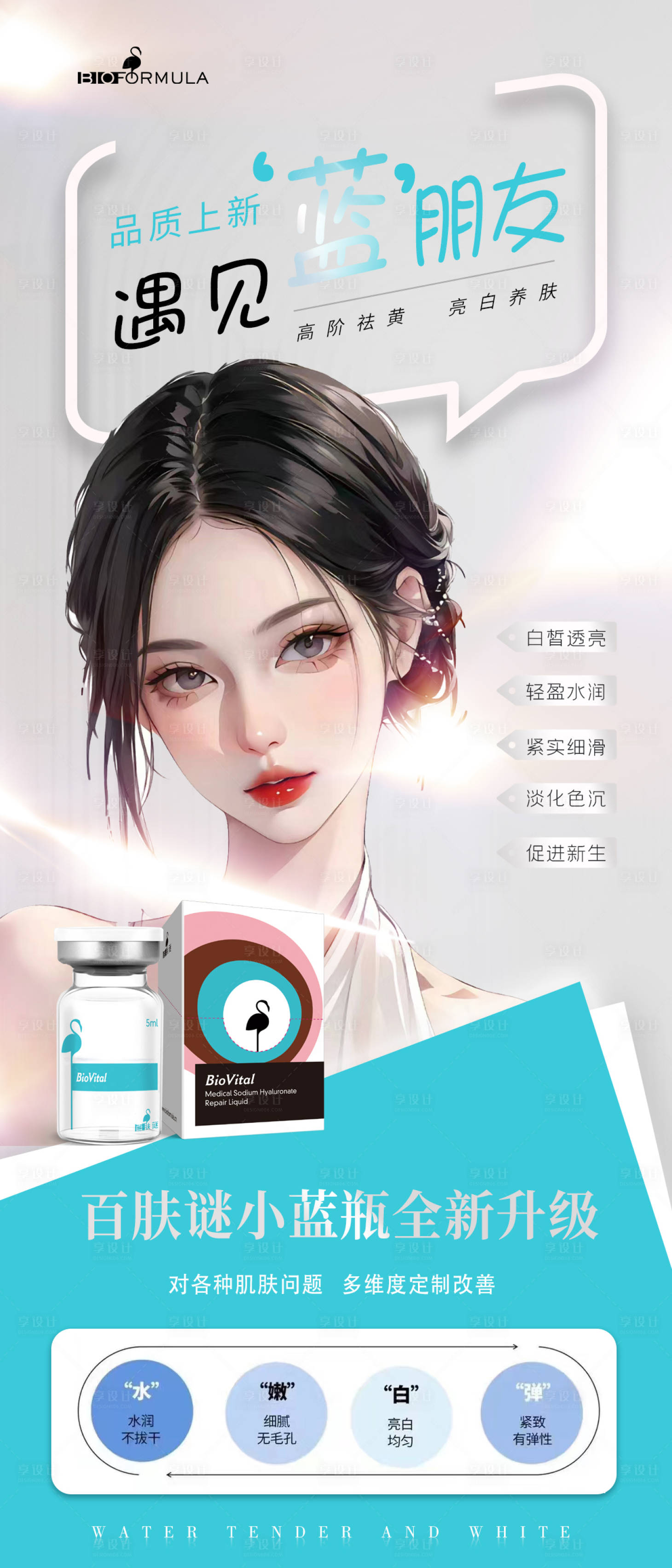 源文件下载【享设计】搜索编号：44310020304679924【医美产品海报】