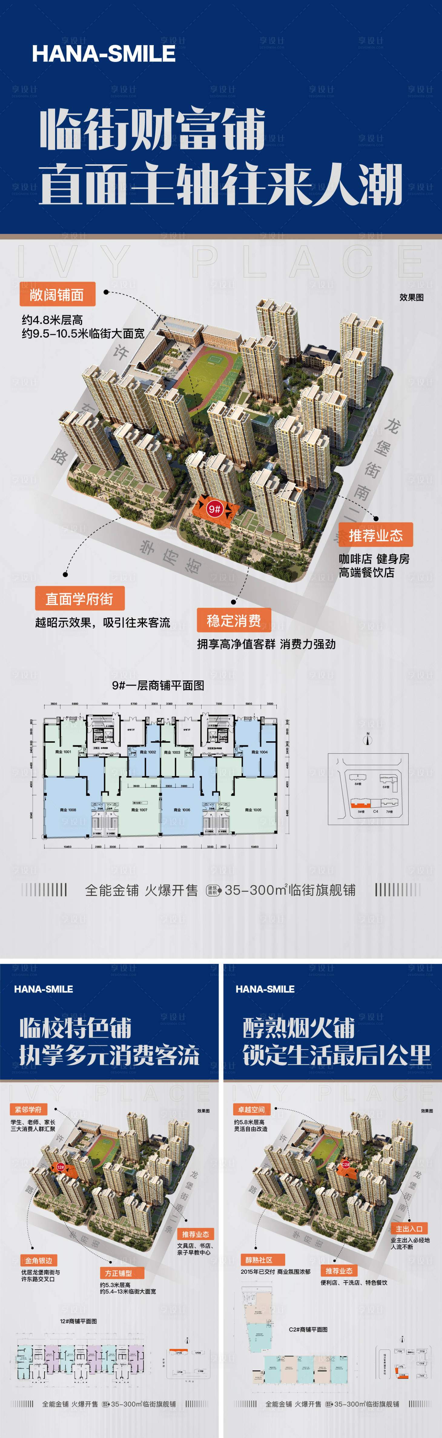 源文件下载【享设计】搜索编号：93090020675941142【地产商业鸟瞰系列海报】