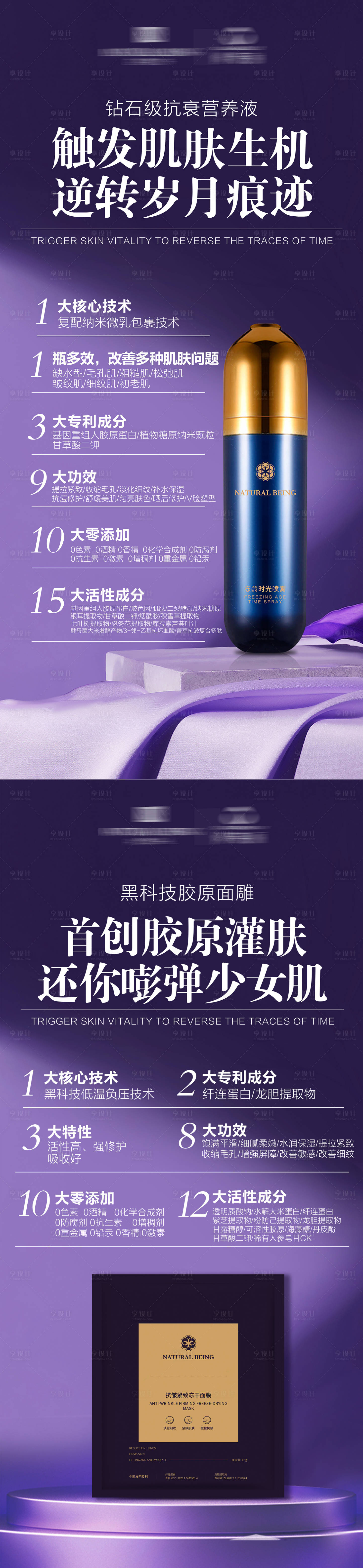 源文件下载【医美护肤品海报】编号：55980020222907166